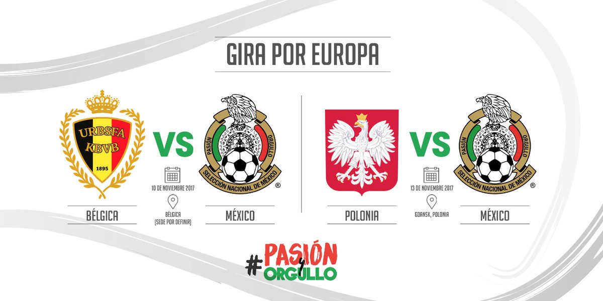 La Seleccion Mexicana tendra una gira por Europa en noviembre
